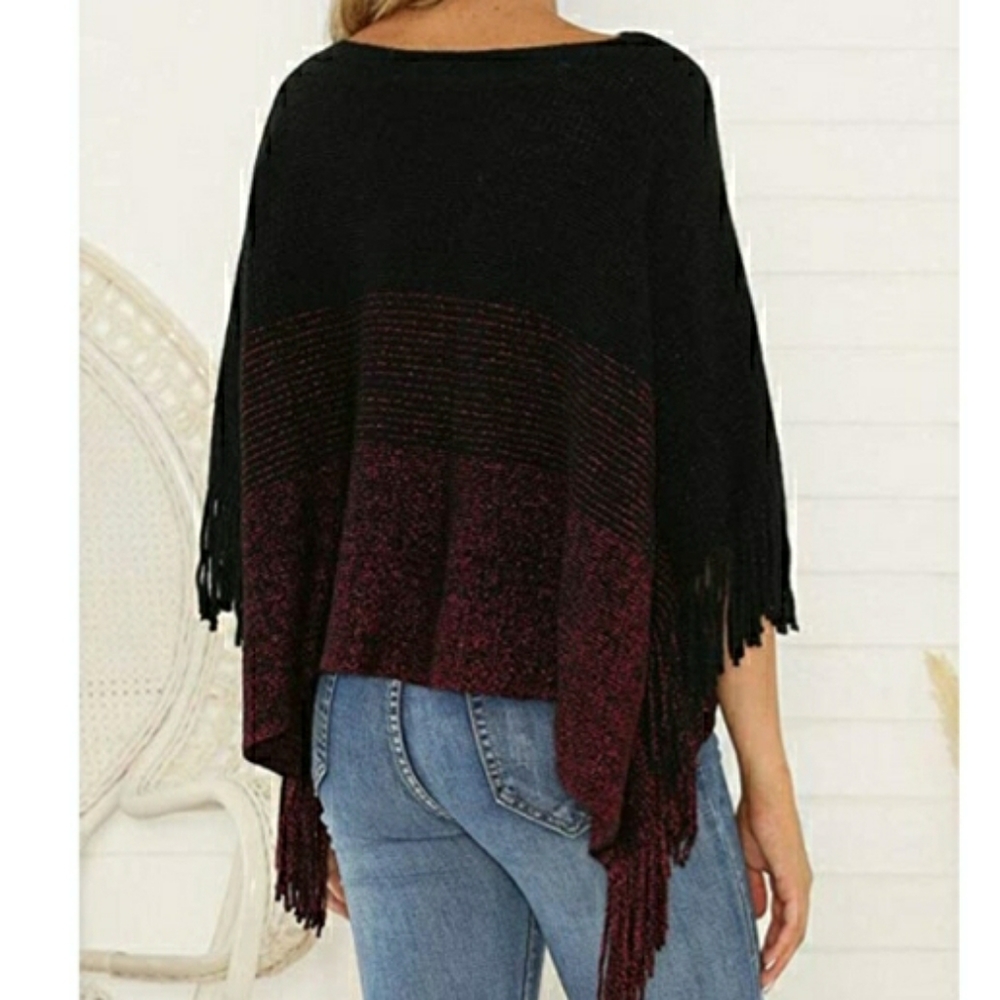 Pull over poncho